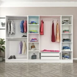 Woody Kledingkast Walnoot 14 Woody Kledingkast Walnoot -Emob 506MNR2687 20 203 dbcb