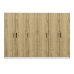 Woody Kledingkast | 100% Melamine Coating | Notenhout". -Emob 506MNR2688 20 205 39a6