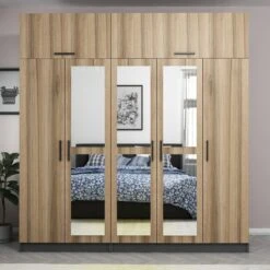 Woody Kledingkast | Dore Kleur | 100% Melamine Gecoat -Emob 506MNR2799 20 202 a6ee