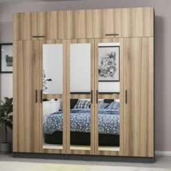 Woody Kledingkast | Dore Kleur | 100% Melamine Gecoat -Emob 506MNR2799 20 203 6161