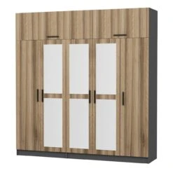 Woody Kledingkast | Dore Kleur | 100% Melamine Gecoat -Emob 506MNR2799 20 206 506b