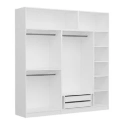 Woody Fashion Antraciet Kledingkast | Shelved Design". -Emob 506MNR2803 20 207 ef97