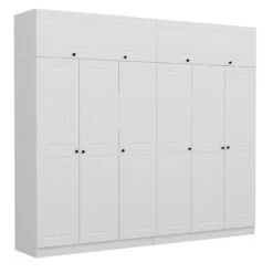 Ruime Witte Kledingkast - Woody Fashion". -Emob 506MNR2891 20 203 d127