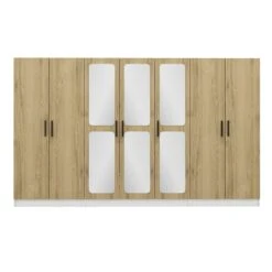 100% Gemelamineerd Notenhouten Garderobekast | Woody Fashion". -Emob 506MNR2911 20 206 d533