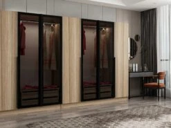 Woody Fashion Eiken Kledingkast - Ruim En Stijlvol