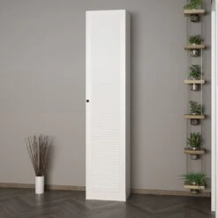 Woody Fashion Zaalstandaard - 100% Melamine Gecoat, 18mm Dik, Wit, 45x210x35cm -Emob 506MNR3316 20 203 b72f