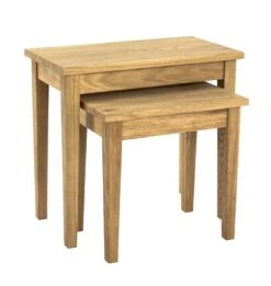 Bijzettafel Samuel Klein 43x30cm - Massieve Eik 7 Bijzettafel Samuel Klein 43x30cm - Massieve Eik -Emob 51341 51342 1 d66a