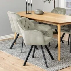 Draaibare Eetkamerstoel Levon - Beige