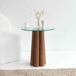 Locelso Salontafel | 100% Grenen Massief Hout | Notelaar -Emob 552NOS1428 20 203 ffcb