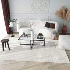 Locelso Salontafel | Gehard Glas | Metalen Poten | Zwart -Emob 552NOS1429 20 208 7b05