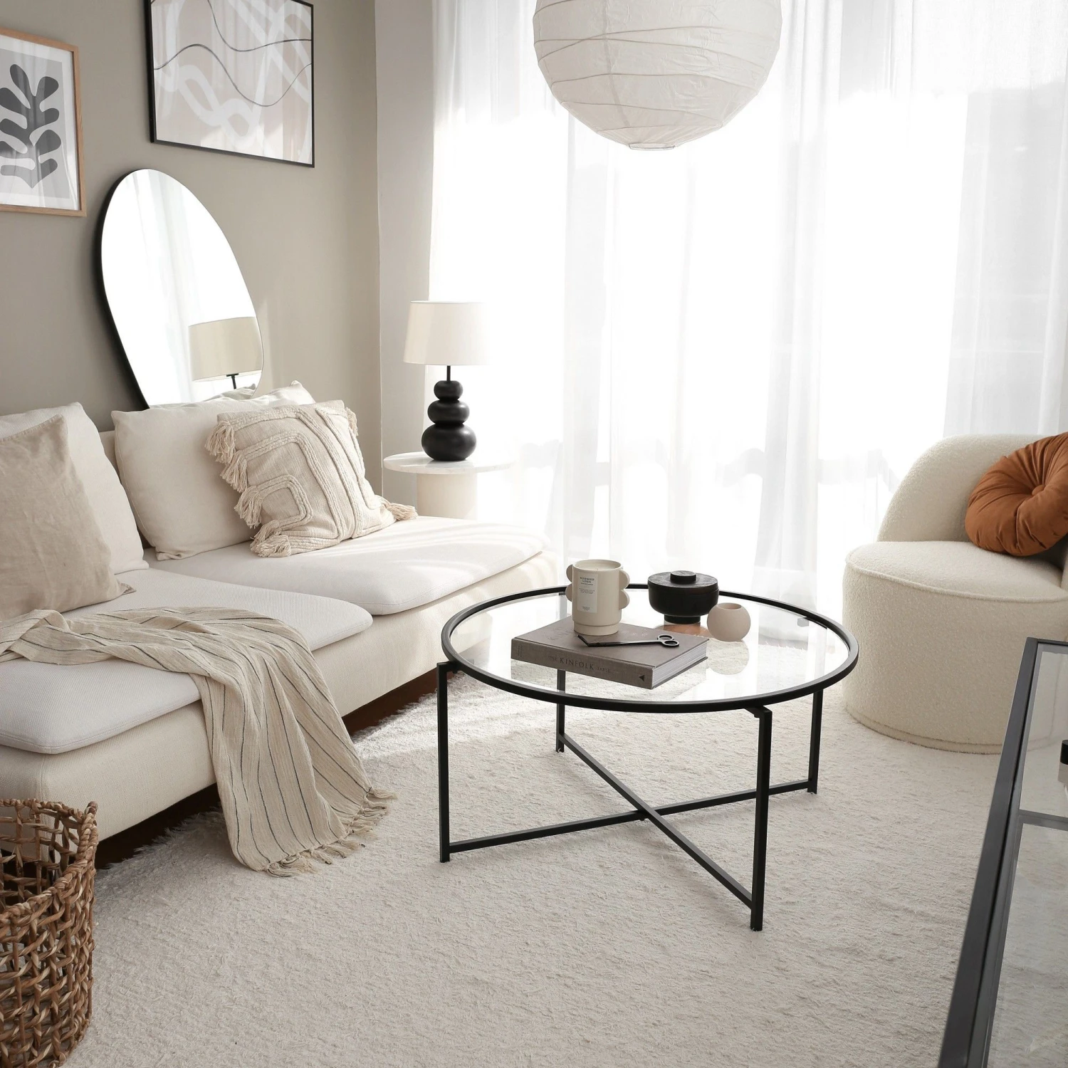 Locelso Salontafel | 100% Gehard Glas | Mat Zwart 6 Locelso Salontafel | 100% Gehard Glas | Mat Zwart - Afbeelding 6