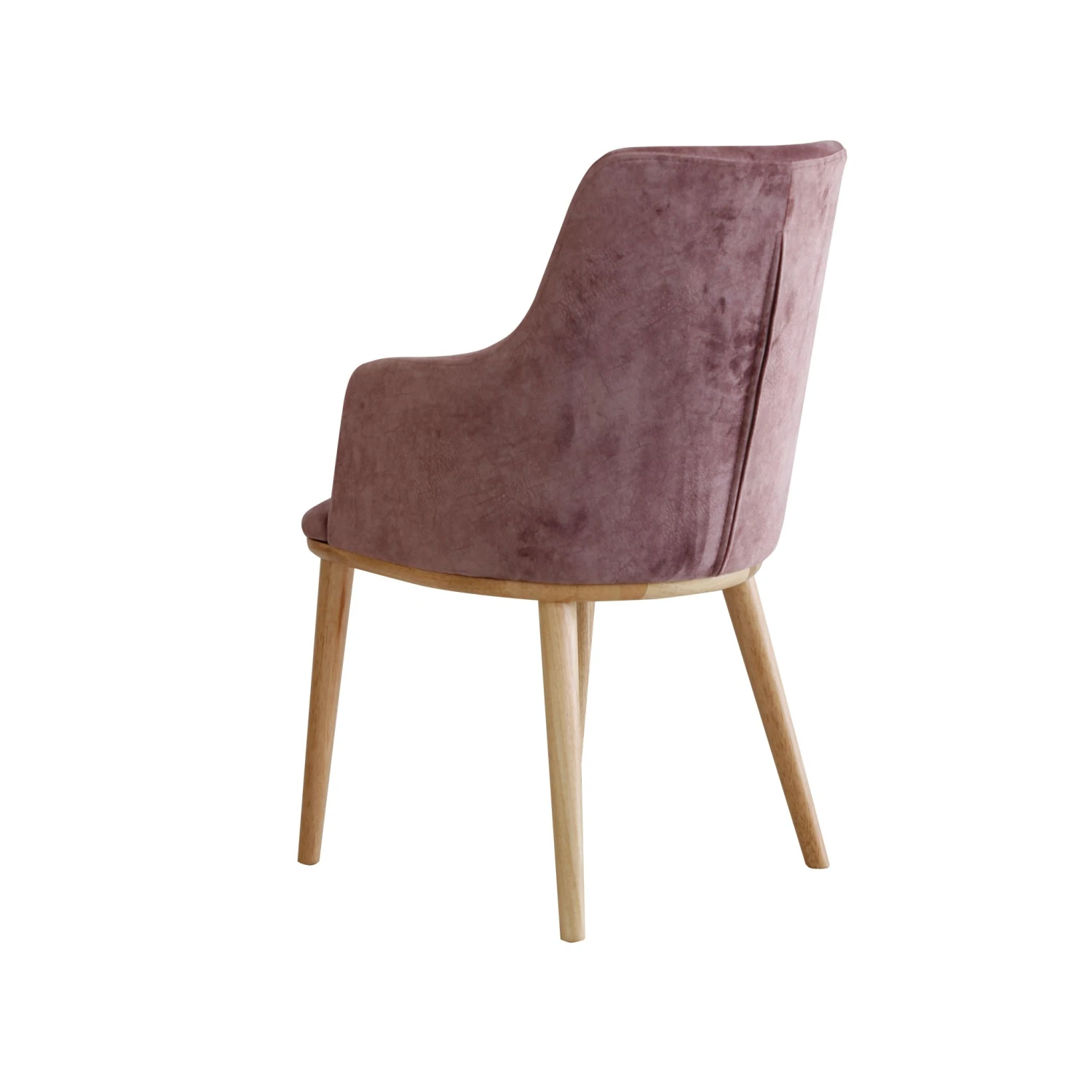 Stoel Moussa - Roze 2 Stoel Moussa - Roze - Afbeelding 2