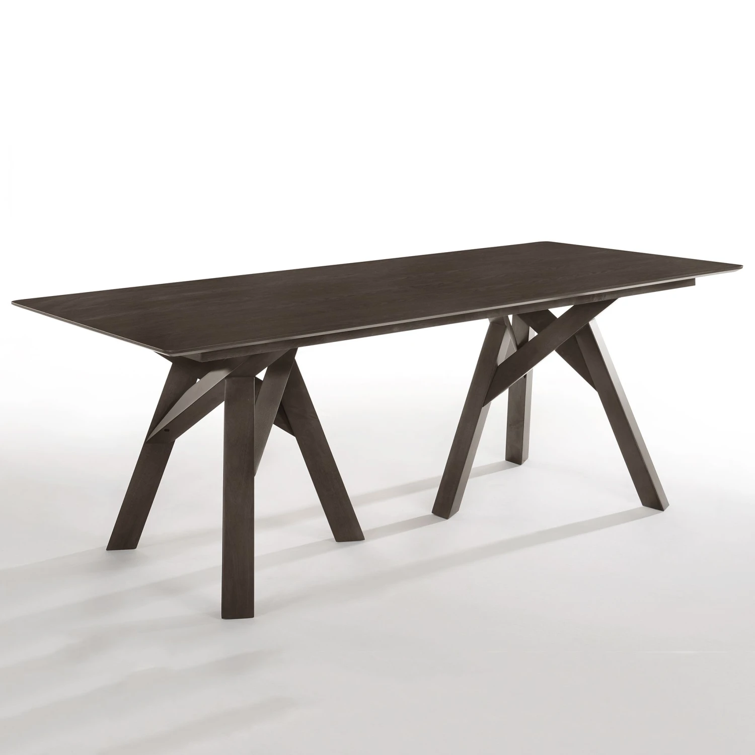 Eettafel Enric 200cm - Wengé 2 Eettafel Enric 200cm - Wengé - Afbeelding 2