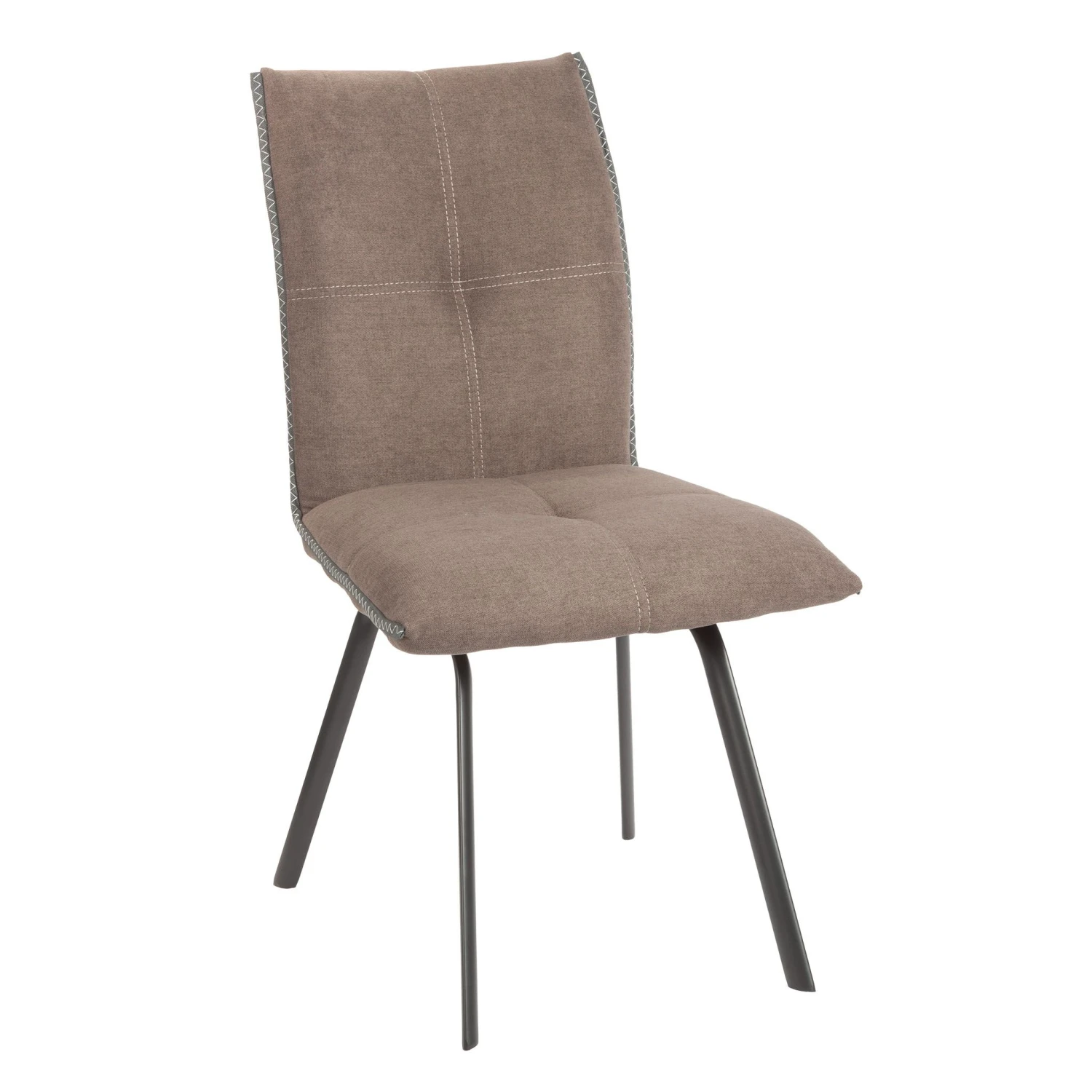 Eetkamerstoel Salerno - Bruin 5 Eetkamerstoel Salerno - Bruin - Afbeelding 5