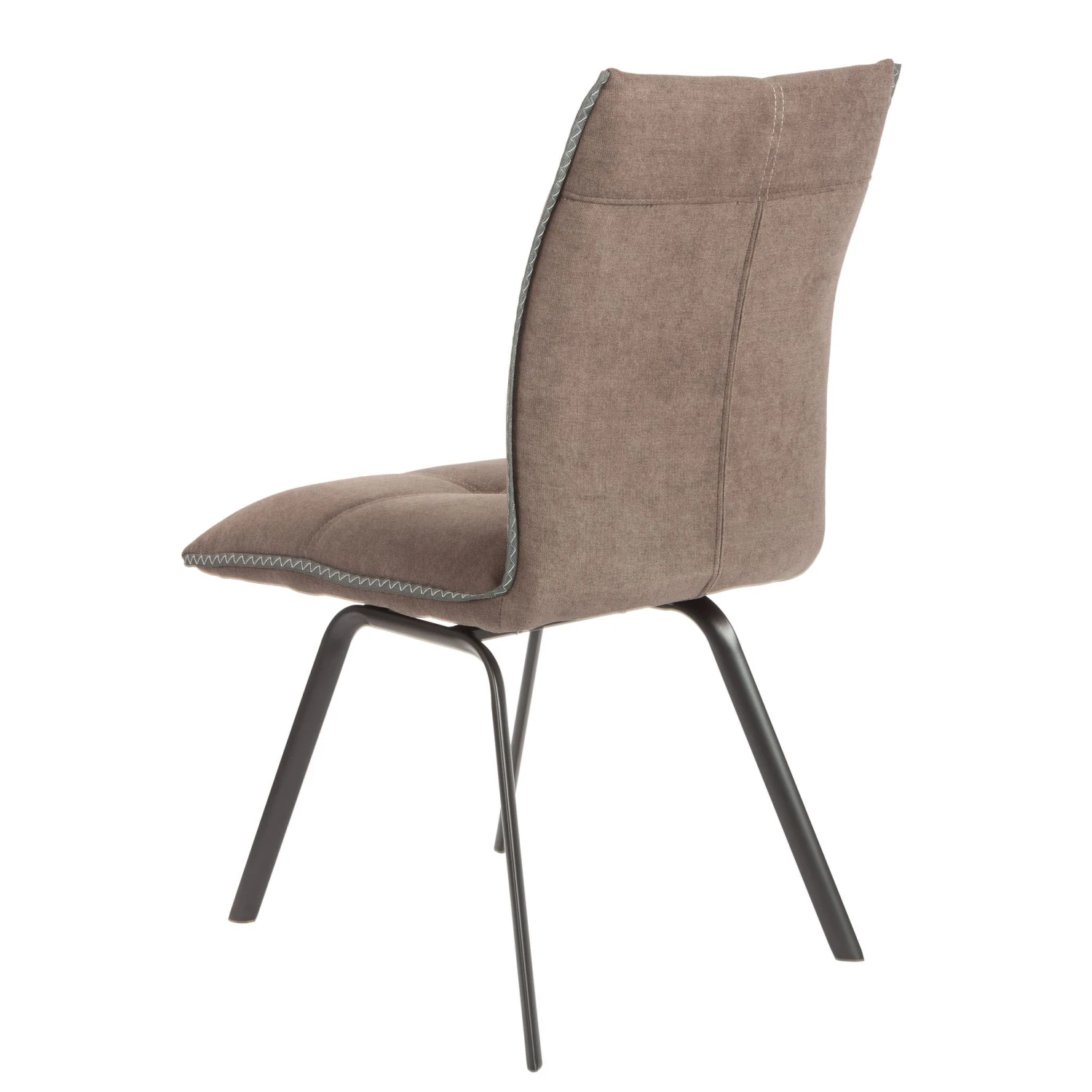 Eetkamerstoel Salerno - Bruin 2 Eetkamerstoel Salerno - Bruin - Afbeelding 2