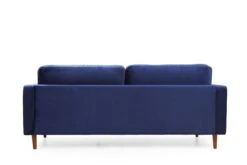 Comfortabele En Stijlvolle 3-zitsbank | Marineblauw | 215cm Lengte | Beukenhouten Frame -Emob 560ARE1333 20 209 6749