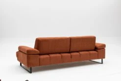 3-zits Slaapbank | Comfortabel En Stijlvol | Beukenhouten Frame | Oranje Kleur -Emob 560ARE1356 20 2015 3fca