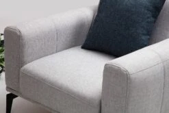 Wing Chair | Modern En Stijlvol | Licht Grijs | Beukenhouten Frame -Emob 560ARE1716 20 203 5dfc