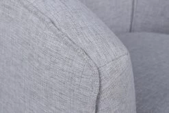 Artie Wing Chair | Beukenhouten Frame | Polyester Linnen Stof | Licht Grijs -Emob 560ARE1719 20 205 66da