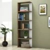 Boekenplank Almaren | 46,8 X 23,9 X 160 Cm | Walnut White