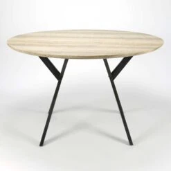 Eetkamertafel Vie Ø120 - Eik -Emob 5681 59 3 11a6