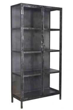 Vitrinekast Raft Metal -Emob 5863 44G 6 6379