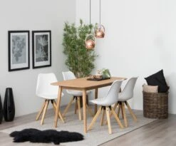 Eetkamerstoel Dima - Lederlook - Wit/ Bruin -Emob 5B93DC4C 155E 48BA 81B3 0489ADF305DA 2f1f