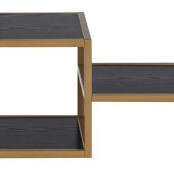 Rek Dover 114cm 3 Legplanken - Goud/zwart -Emob 5C3D38C8 EDEA 4577 8A5D 95E2575A3DB7 3339