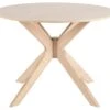 Eettafel Ducci ø105cm - Witte Eik
