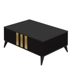 Woody Fashion Salontafel | Melamine Gecoat | 18mm Dikte | PVC Poten | Antraciet Zwart 8 Woody Fashion Salontafel | Melamine Gecoat | 18mm Dikte | PVC Poten | Antraciet Zwart -Emob 618BLY1132 20 205 77d8