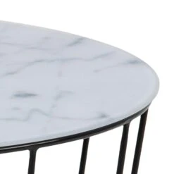 Set Van 2 Salontafels Bonza - Marmer/zwart -Emob 63355973 9309 44B9 9012 3E81D2DE0B39 8a98