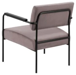 Stoel Cloe - Oudroze/zwart -Emob 64EDFE49 D23D 41D4 9326 1BC61DB3CBCD e698