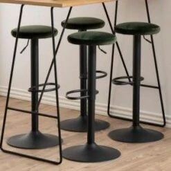 Barkruk Finley - Donkergroen