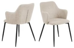 Armstoel Ilsa - Beige -Emob 67F113E0 626D 4CB4 9939 5AD359696C3D faba