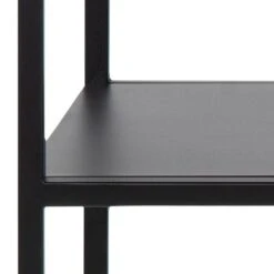 Sidetable Nebas 100cm 1 Legplank - Mat Zwart -Emob 687F1D92 8121 40B9 9280 7ACFCA5112CF 80c8