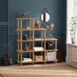 Dora Boekenplank - 100% Gemelamineerd | 120cm Breedte | Atlantic Pine