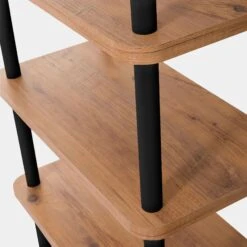 Dora Boekenplank | 100% Haagbeuk Poten | 80cm X 168cm | Zwart Atlantisch Grenen -Emob 688DRA1207 20 202 95b4