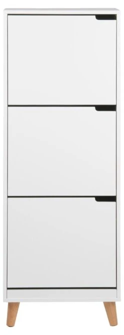 Schoenenkast Mistra 47cm, 3 Deuren - Wit -Emob 72245400 E24B 408E 95F3 150A343CD457 9b6b