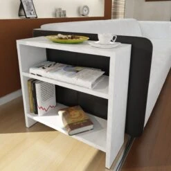 Houten Kunst Bijzettafel | 18mm Dikte | Wit