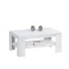 Salontafel Ford 100cm Met 1 Lade - Wit