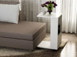 Furny Home Bijzettafel | Melamine Gecoat | 18mm | Wit