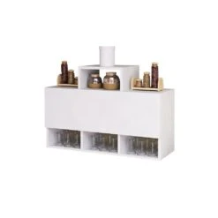 Furny Home Wandkast | 18mm Dik | 90x61x29cm | Wit 7 Furny Home Wandkast | 18mm Dik | 90x61x29cm | Wit -Emob 756FRN4901 20 203 d2f0