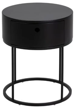 Nachtkastje Paolo ø40cm - Zwart -Emob 76681219 BE7B 4E66 8FBC E7985B5FCC47 e2d8