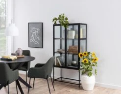 Eettafel Laurence ø105cm - Zwart 9 Eettafel Laurence ø105cm - Zwart -Emob 780D47B7 2153 44F2 8B9A FF32365439C5 bae4