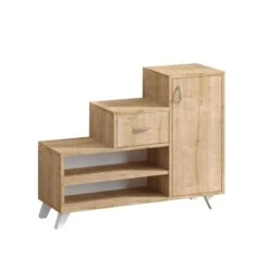 Schoenenkast Jules | 100% Melamine | Saffier Eik -Emob 793ELG3908 20 203 d755