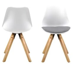 Eetkamerstoel Dima - Lichtgrijs/ Wit 13 Eetkamerstoel Dima - Lichtgrijs/ Wit -Emob 79EF46E5 59FA 4387 B024 CEA761E0BCDF 4f6d