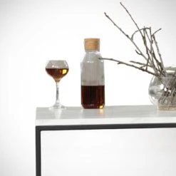 Elegante Melamine Salontafel: Wit/Zwart -Emob 801CMY2853 20 205 781b