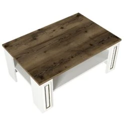 Tera Home Salontafel - Melamine Laag | 18mm Dikte | 90x38x60cm -Emob 804TRH2842 20 206 e6f6