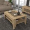 Tera Home Salontafel | 100% Gemelamineerd | Eiken Afwerking