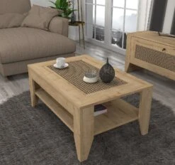 Tera Home Salontafel | 100% Gemelamineerd | Eiken Afwerking